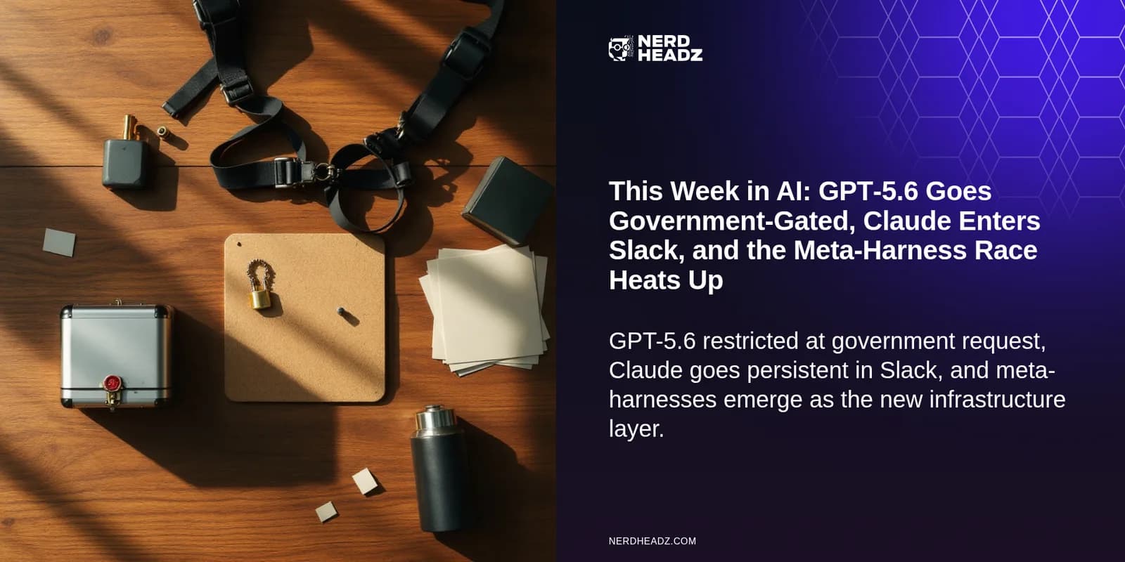 This Week in AI: GPT-5.6 Goes Government-Gated, Claude Enters Slack, and the Meta-Harness Race Heats Up