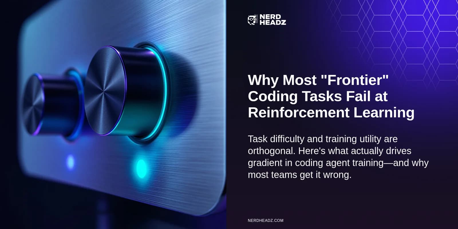 Why Most "Frontier" Coding Tasks Fail at Reinforcement Learning