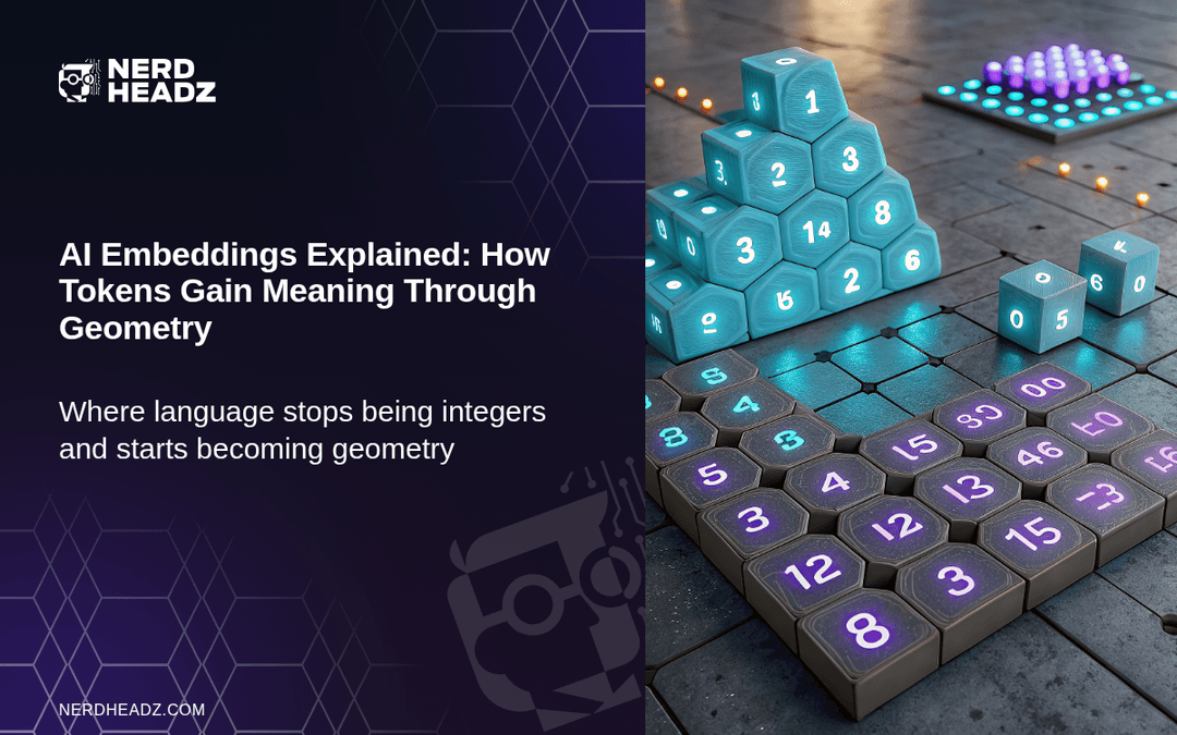 AI Embeddings Explained: How Tokens Gain Meaning Through Geometry