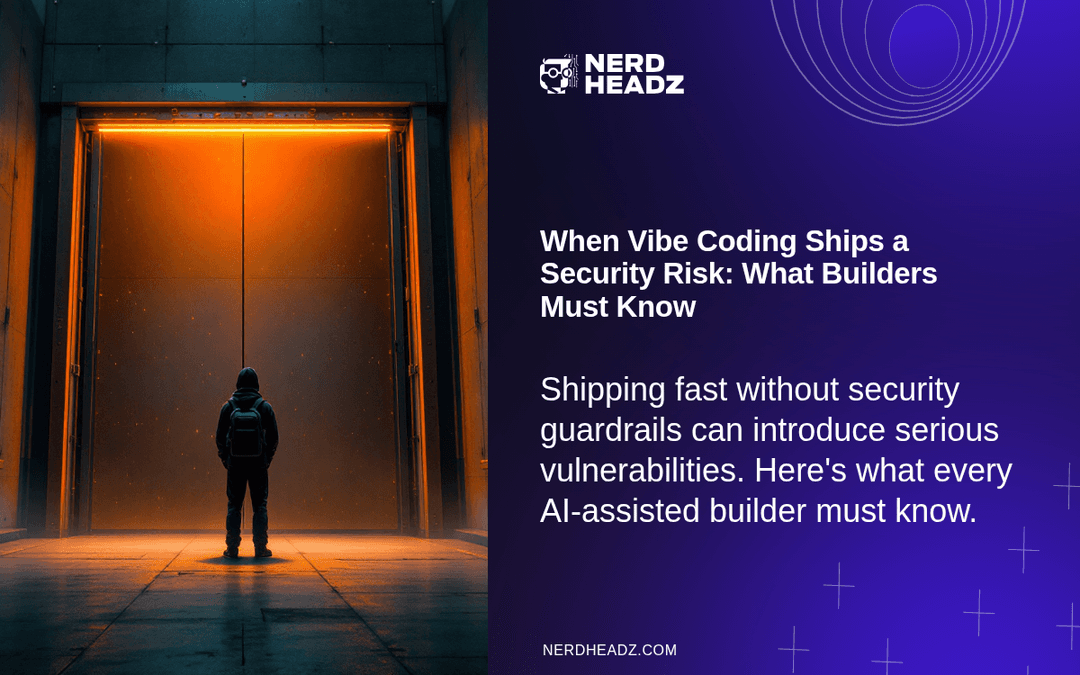When Vibe Coding Ships a Security Risk: What Builders Must Know