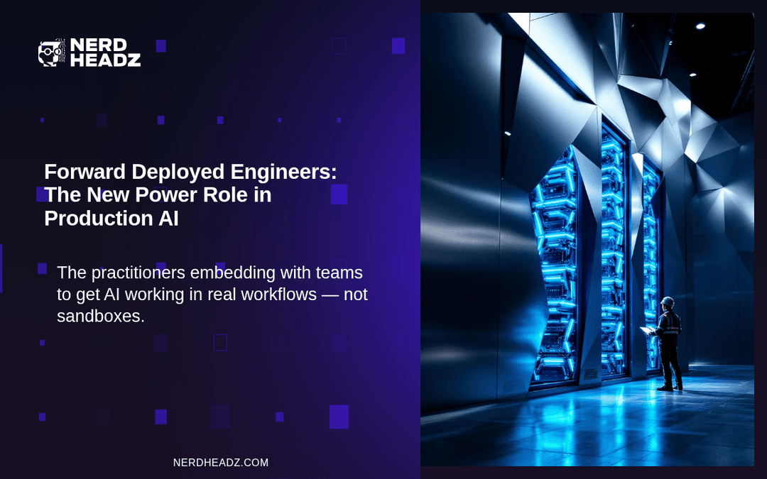 Forward Deployed Engineers: The New Power Role in Production AI