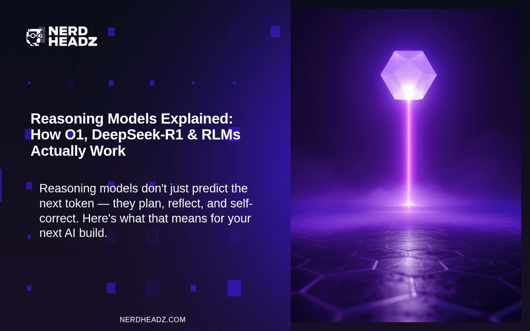 Reasoning Models Explained: How o1, DeepSeek-R1 & RLMs Actually Work