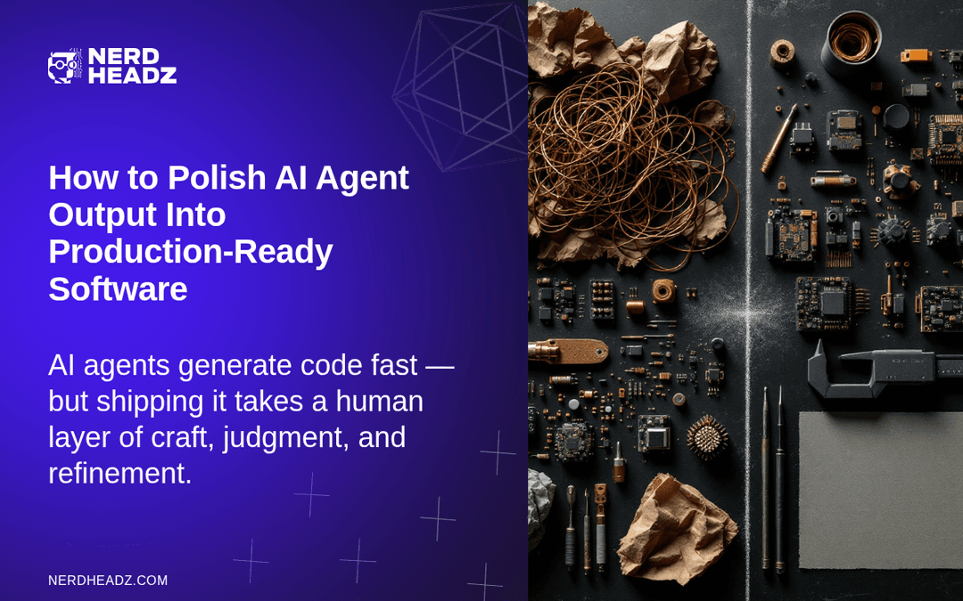 How to Polish AI Agent Output Into Production-Ready Software