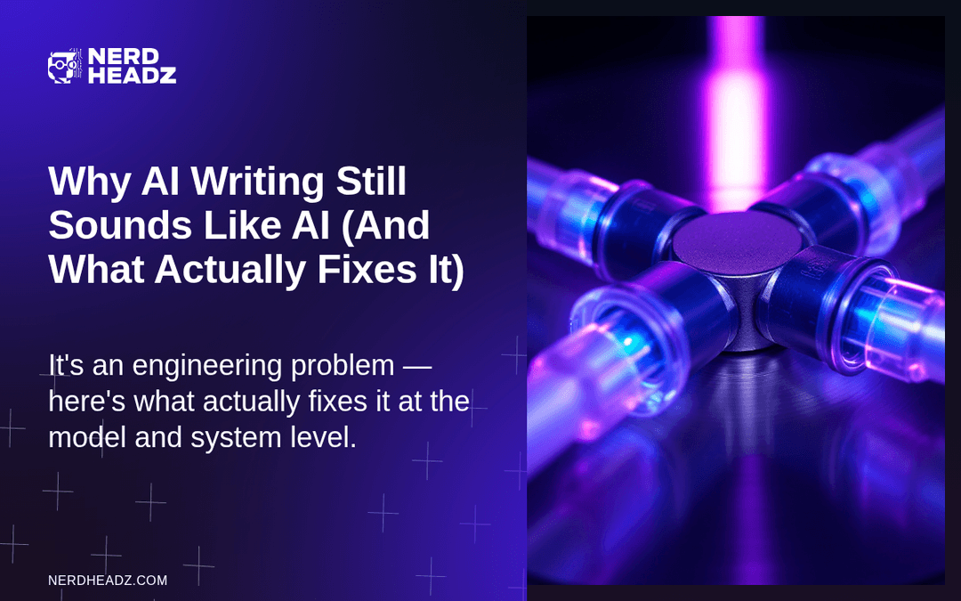 Why AI Writing Still Sounds Like AI (And What Actually Fixes It)