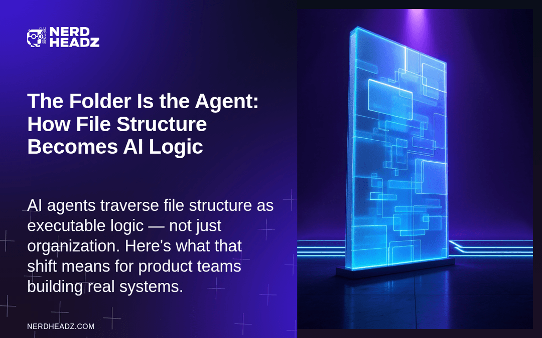 The Folder Is the Agent: How File Structure Becomes AI Logic