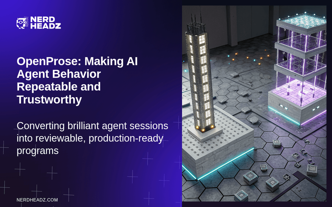 OpenProse: Making AI Agent Behavior Repeatable and Trustworthy