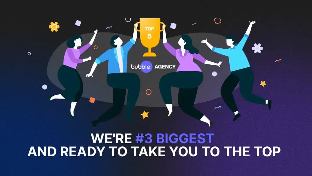 NerdHeadz Among the Top 3 Bubble No-Code Agencies Worldwide