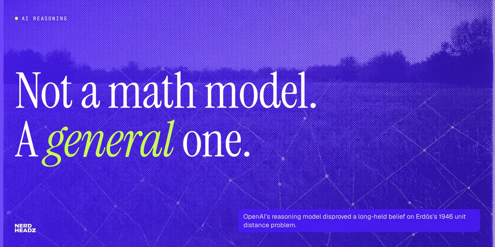 OpenAI Solves an Erdős Problem: What General-Purpose Math Reasoning Means for AI Development