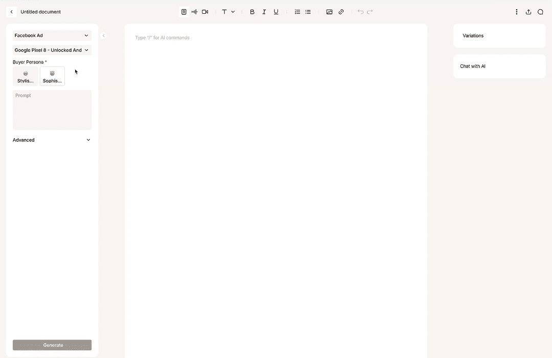 Advertorials screenshot 4