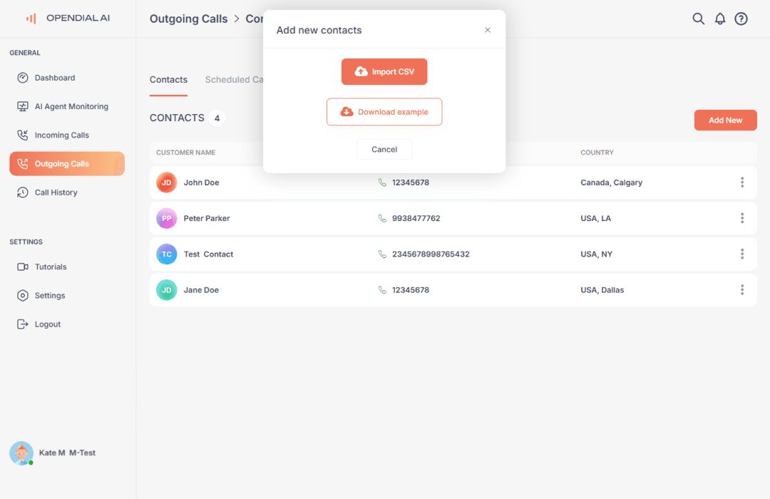 AI Call Center screenshot 1