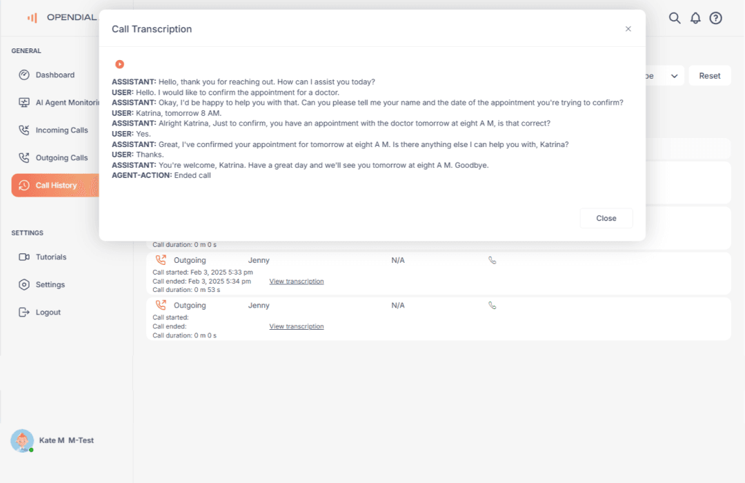 AI Call Center screenshot 3