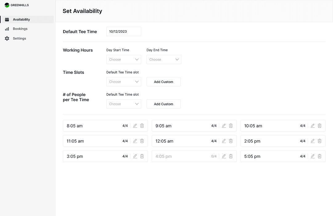 JLS Golf screenshot 2