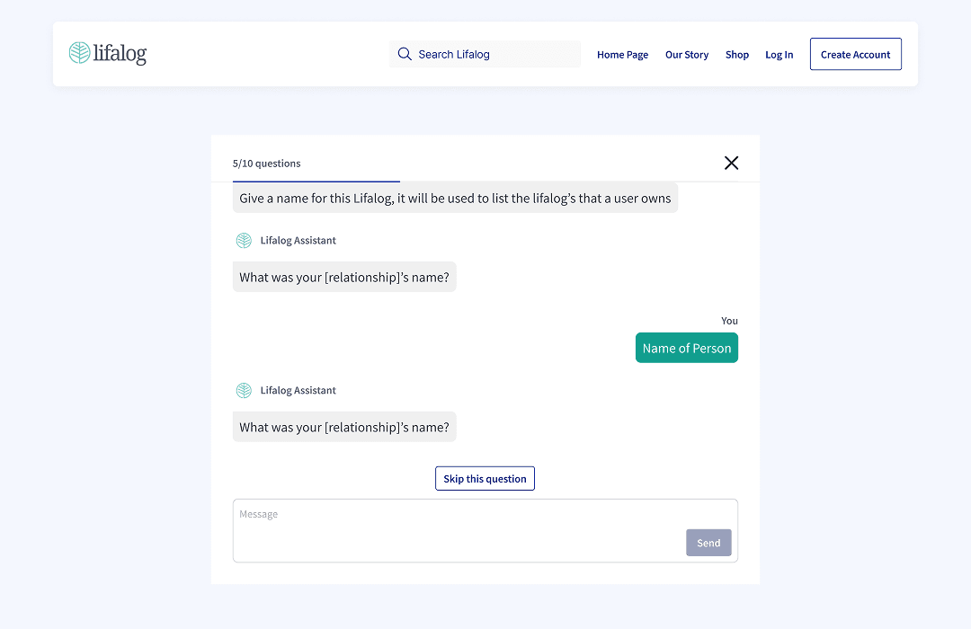 Lifalog screenshot 5