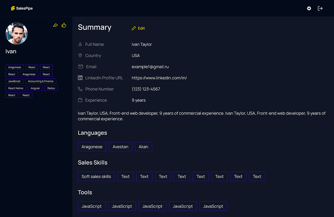 SalesPipe screenshot 7