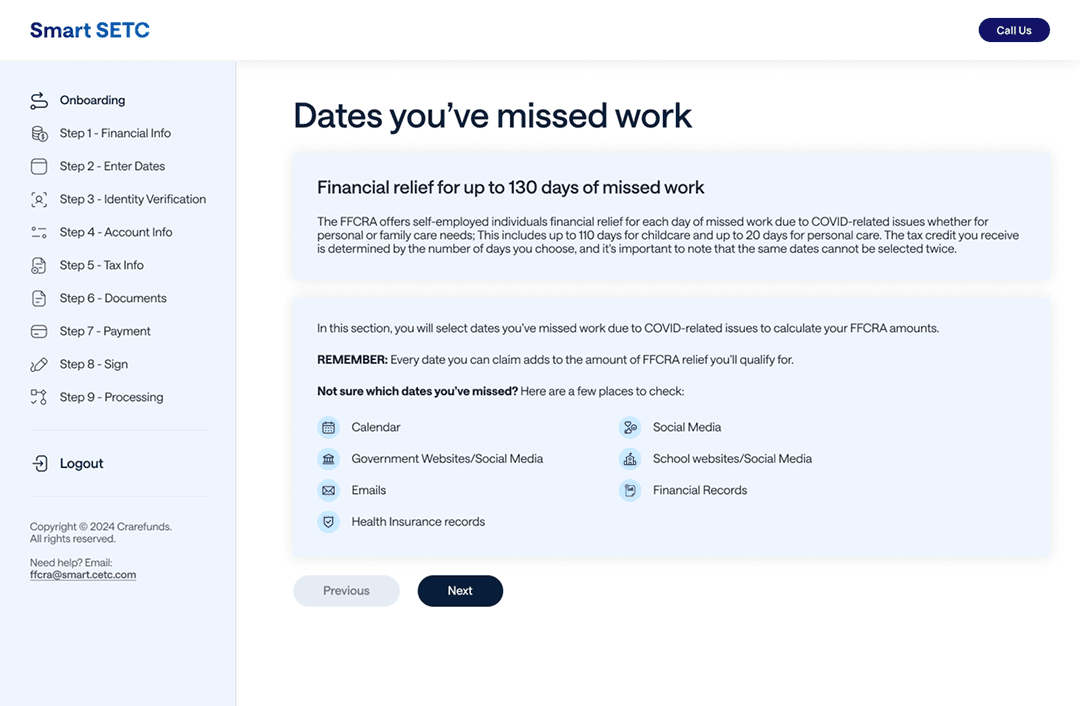 Smart SETC screenshot 1
