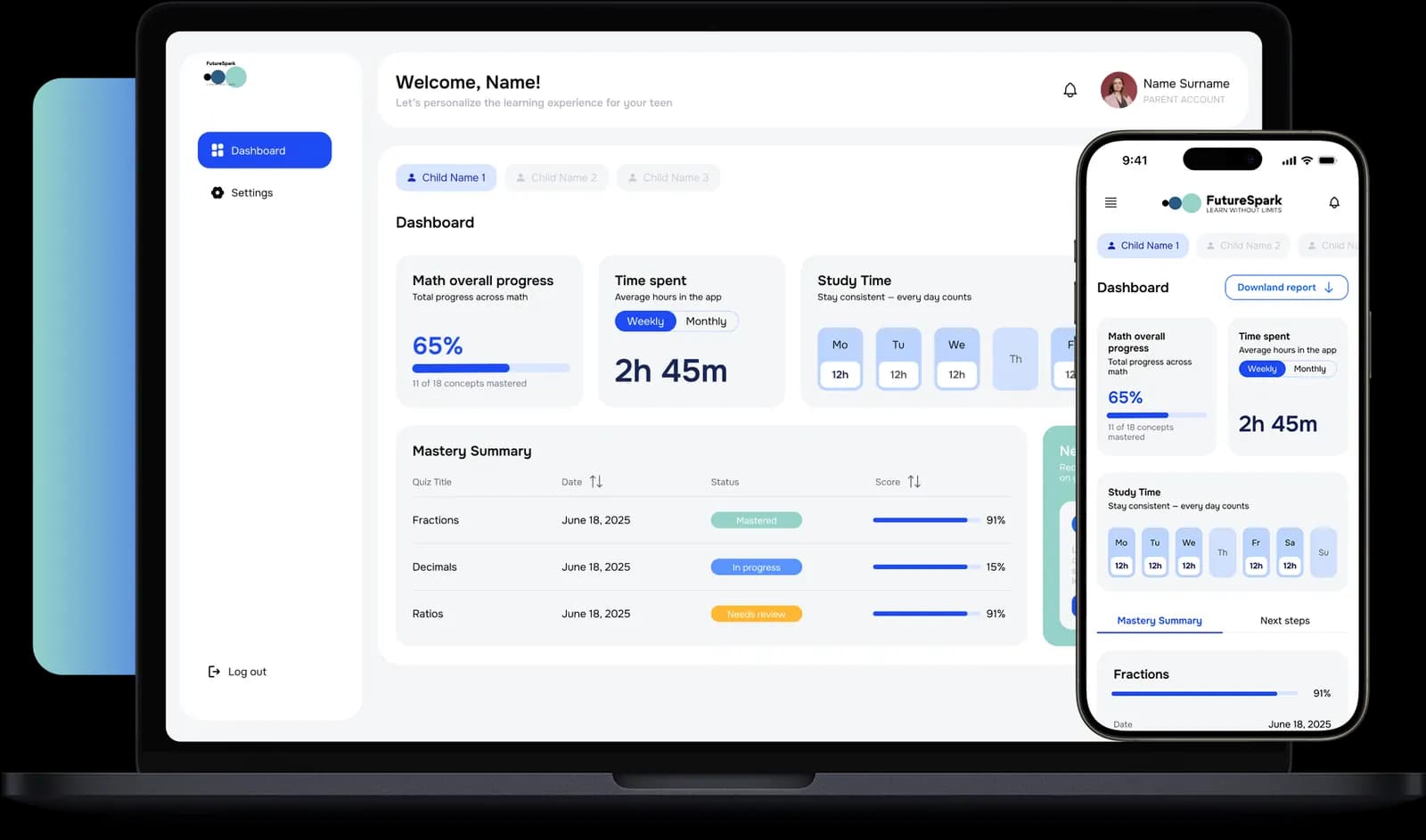 FutureSpark — AI-powered personalized learning platform