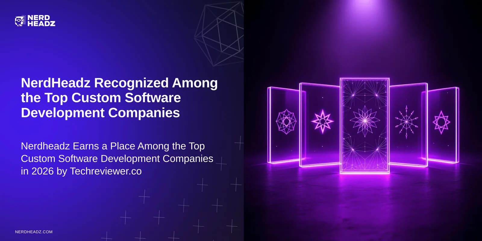 Nerdheadz Recognized Among the Top Custom Software Development Companies