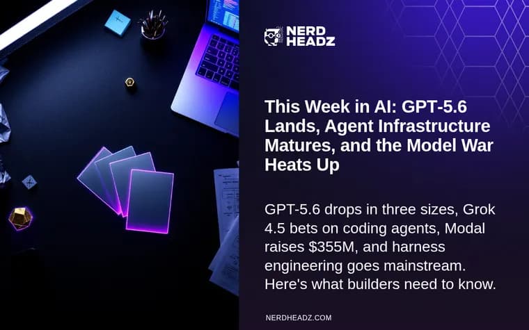 This Week in AI: GPT-5.6 Lands, Agent Infrastructure Matures, and the Model War Heats Up thumbnail