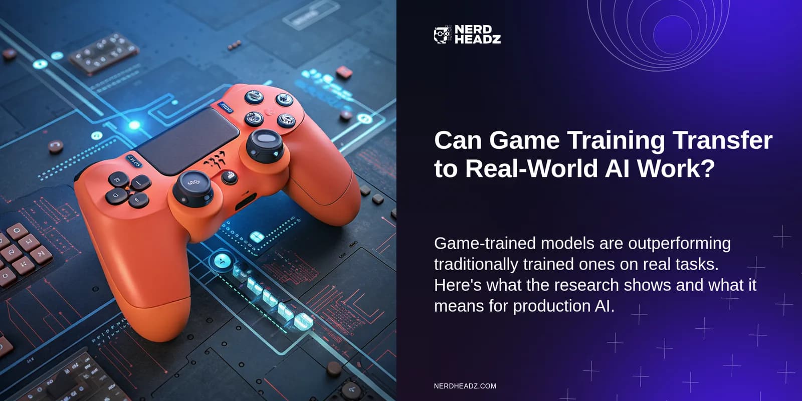 Can Game Training Transfer to Real-World AI Work?