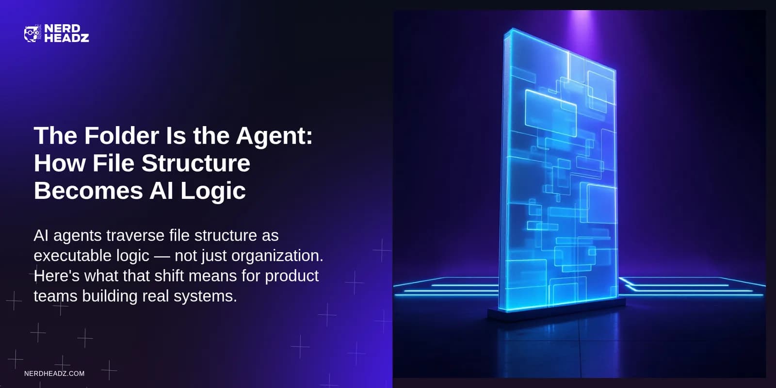 The Folder Is the Agent: How File Structure Becomes AI Logic