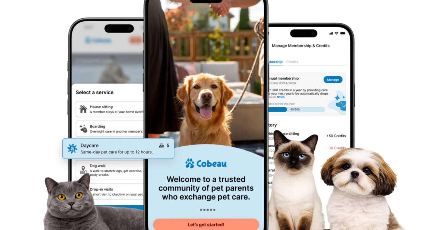Cobeau mobile pet care app