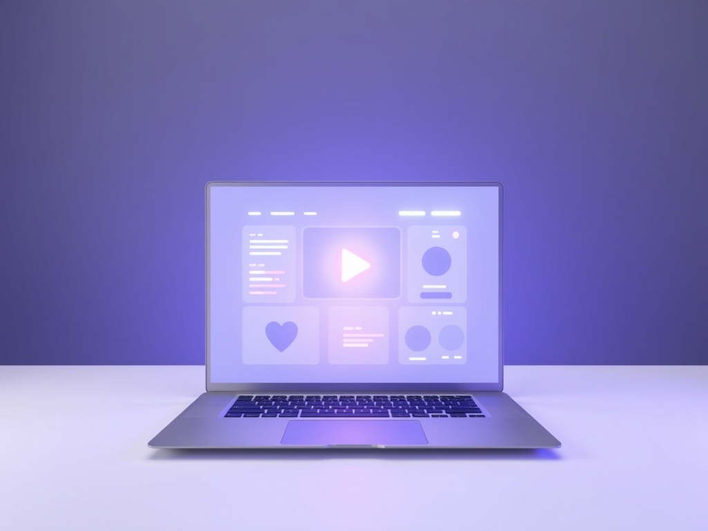 🖥️ Web apps — abstract editorial render
